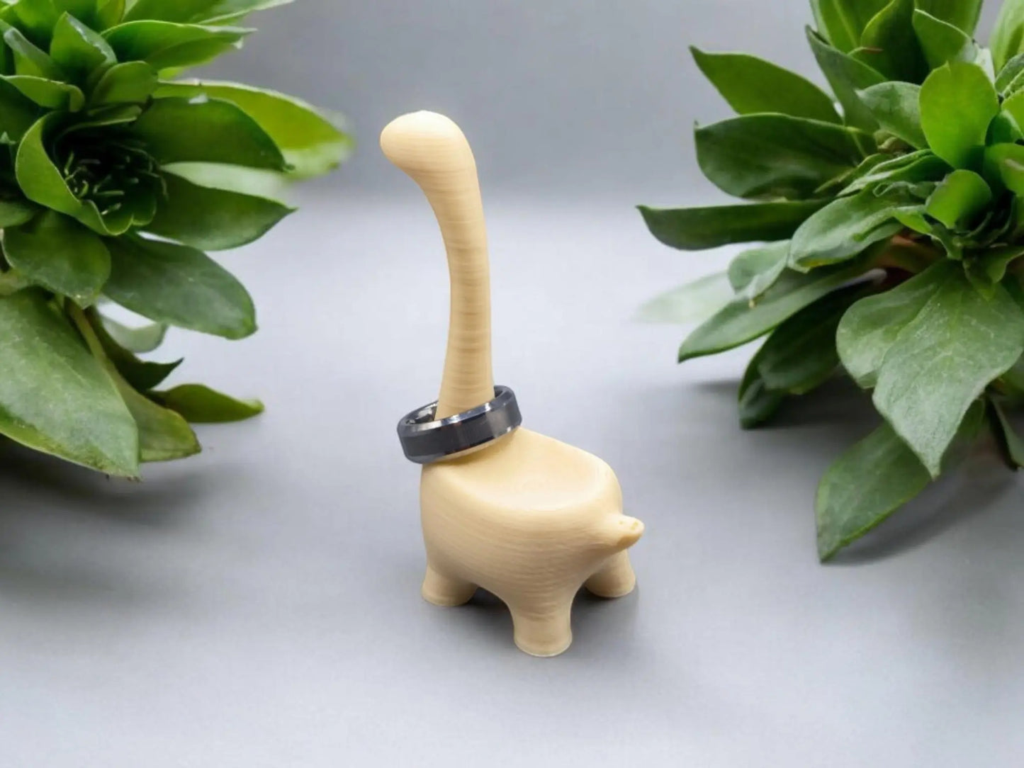 Ringosaurus Ringhalter - Einzigartiger Dinosaurier Ringständer, Geschenk für Dino-Liebhaber