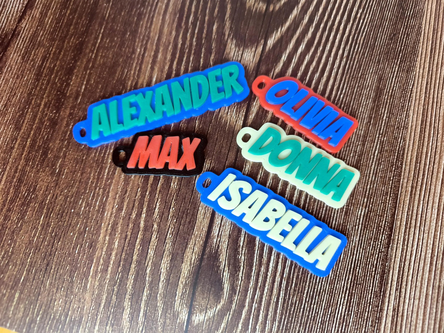 Schlüsselanhänger für Kinder Anhänger zur Einschulung Geschenk zum Schulanfang Namensschilder Kindergarten Geschenk mit Namen Personalisiert