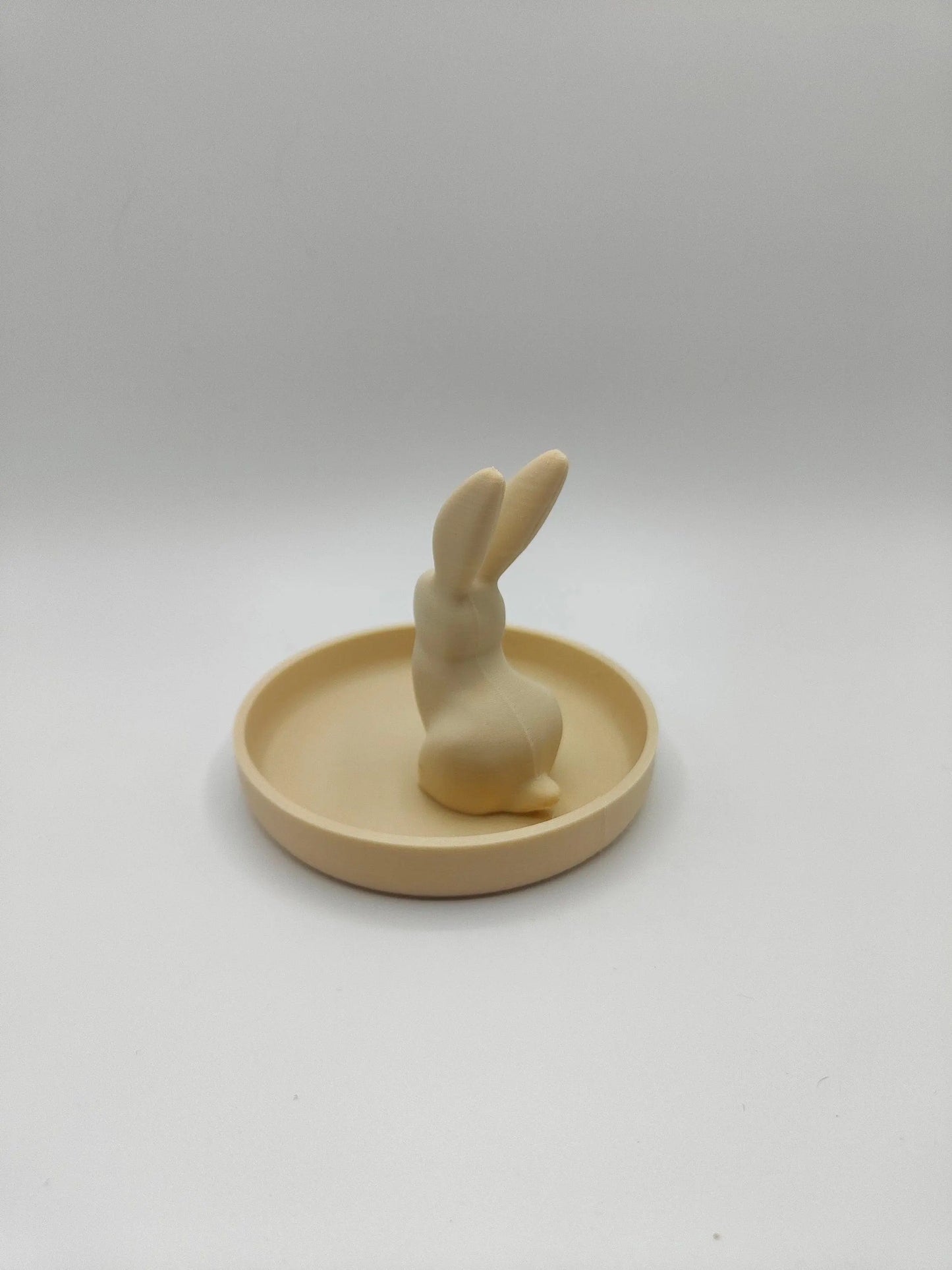 Niedlicher Hase Schmuckorganizer - Öko-Freundliche Schale aus Biokunststoff, Perfekt für Ringe & Ohrringe, Tolles Geschenk