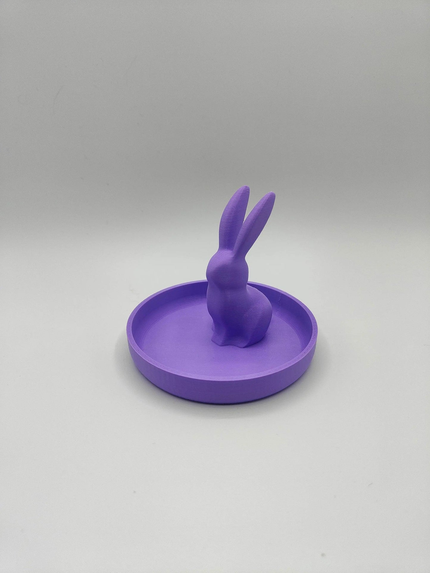 Niedlicher Hase Schmuckorganizer - Öko-Freundliche Schale aus Biokunststoff, Perfekt für Ringe & Ohrringe, Tolles Geschenk