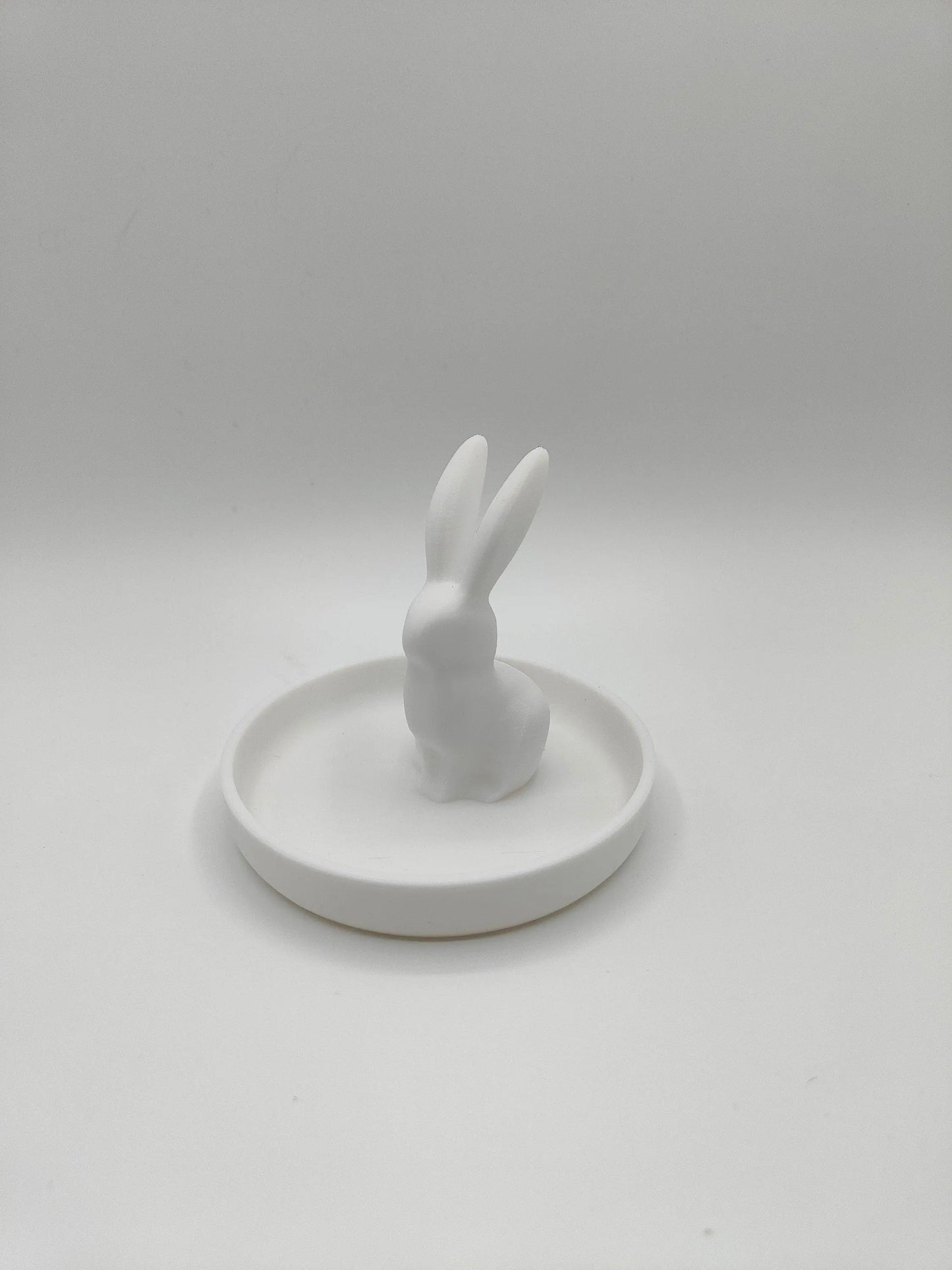 Niedlicher Hase Schmuckorganizer - Öko-Freundliche Schale aus Biokunststoff, Perfekt für Ringe & Ohrringe, Tolles Geschenk