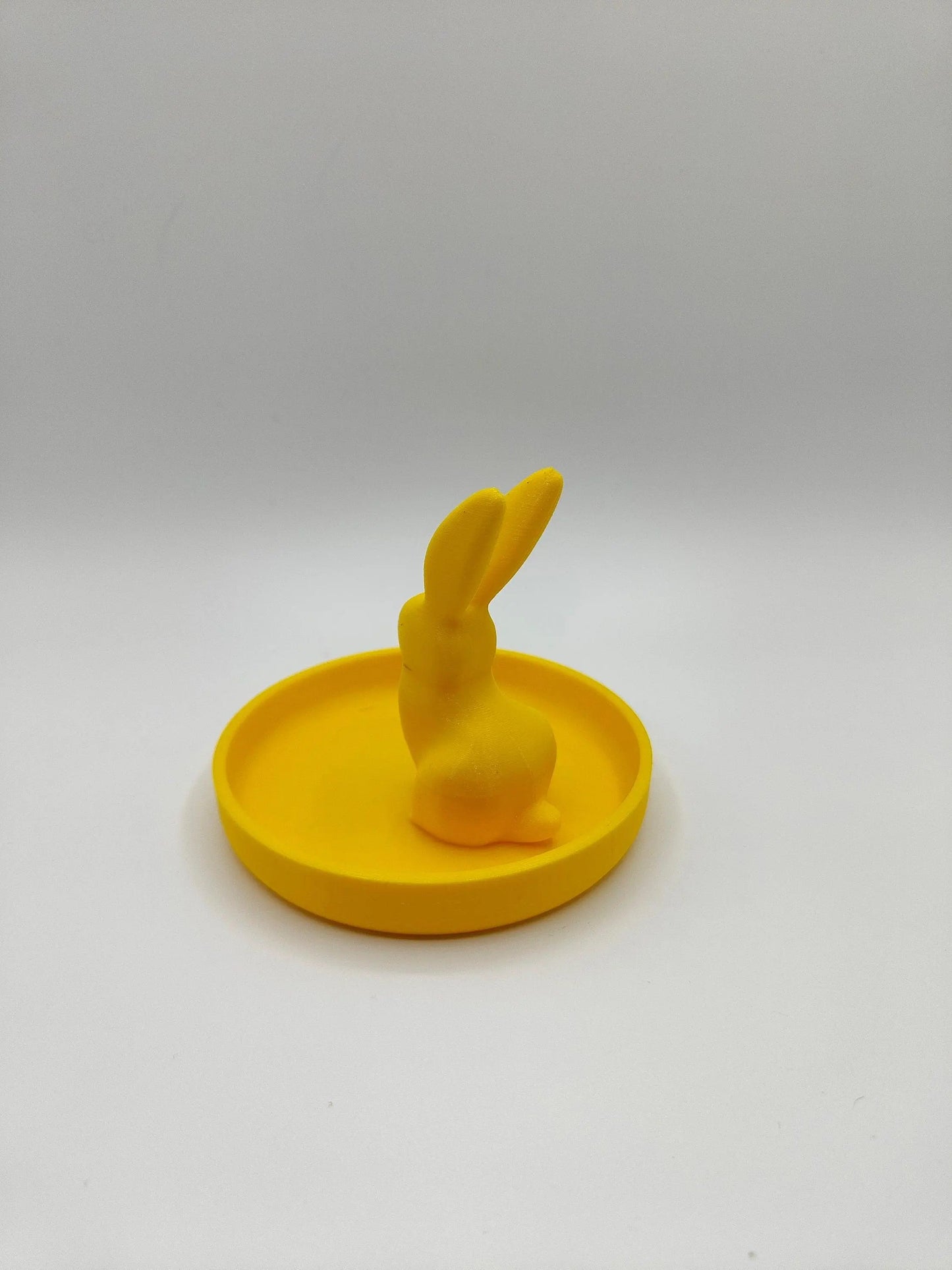 Niedlicher Hase Schmuckorganizer - Öko-Freundliche Schale aus Biokunststoff, Perfekt für Ringe & Ohrringe, Tolles Geschenk