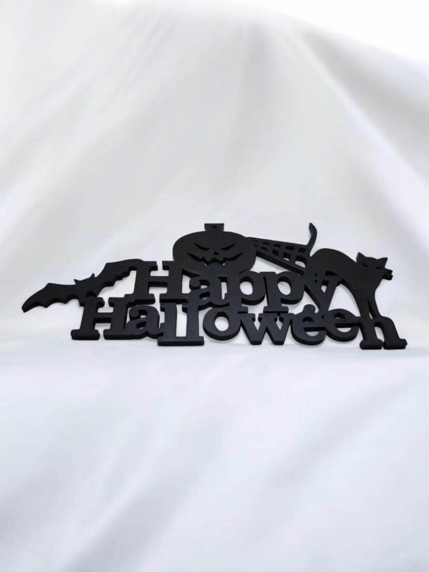 Happy Halloween Wanddekoration für festliche Feiern, Gruselige Deko für Halloweenpartys, Kürbis & Gespenst Themen