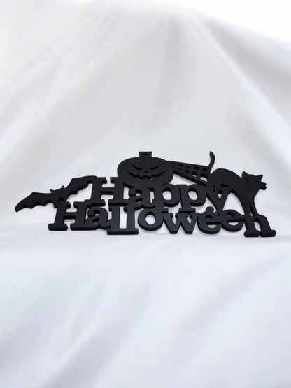 Happy Halloween Wanddekoration für festliche Feiern, Gruselige Deko für Halloweenpartys, Kürbis & Gespenst Themen