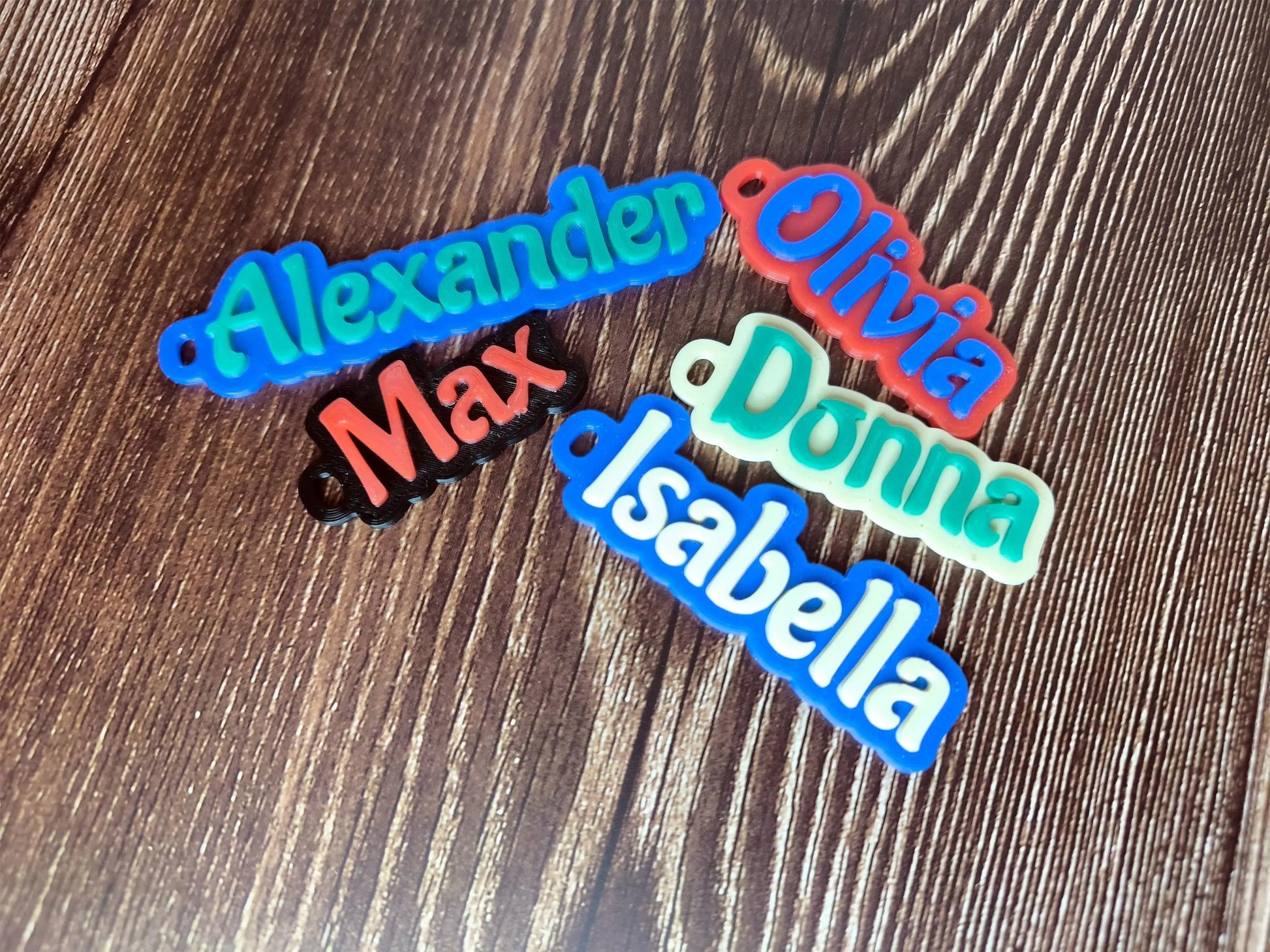 Schlüsselanhänger für Kinder Anhänger zur Einschulung Geschenk zum Schulanfang Namensschilder Kindergarten Geschenk mit Namen Personalisiert